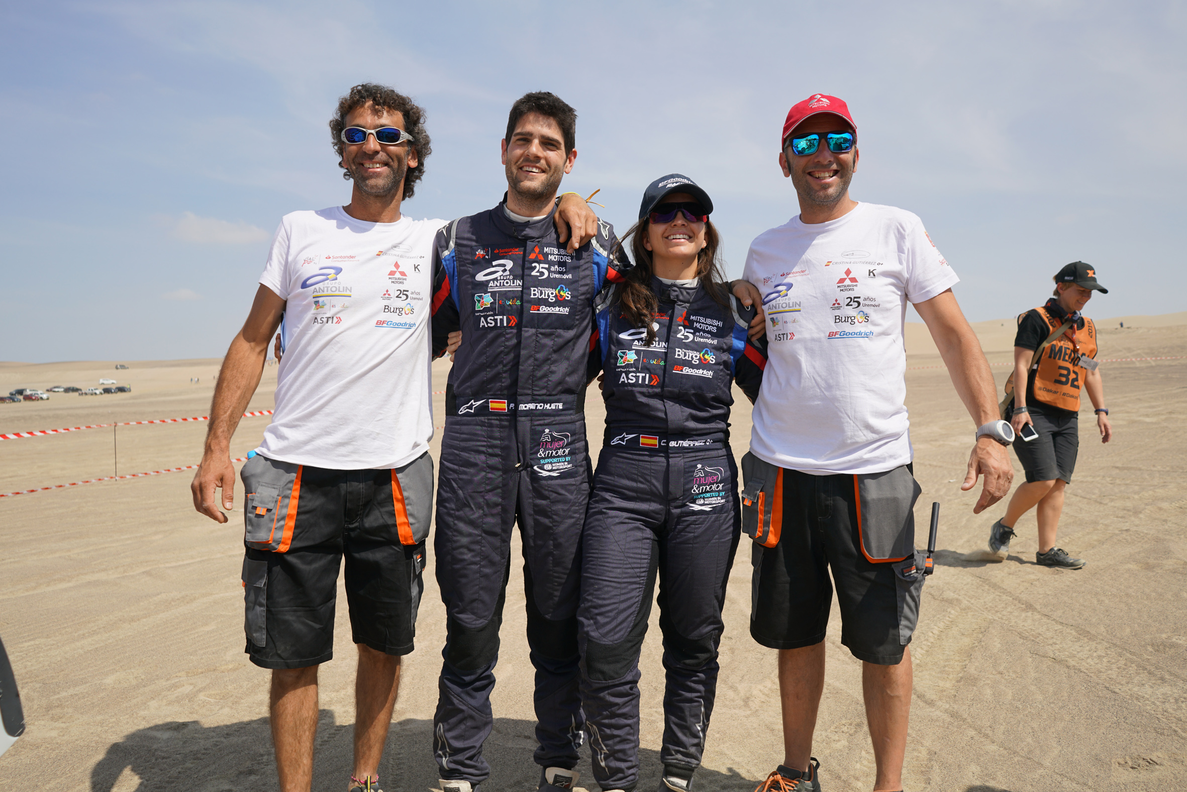 Гонщица Кристина Гутьеррес на Mitsubishi Eclipse Cross Т1 успешно финишировала на ралли Дакар 2019