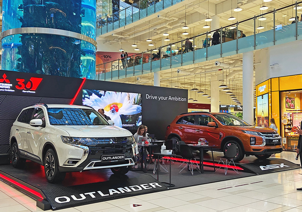 Встречайте Mitsubishi ASX и обновлённый Outlander в «Авиапарке»