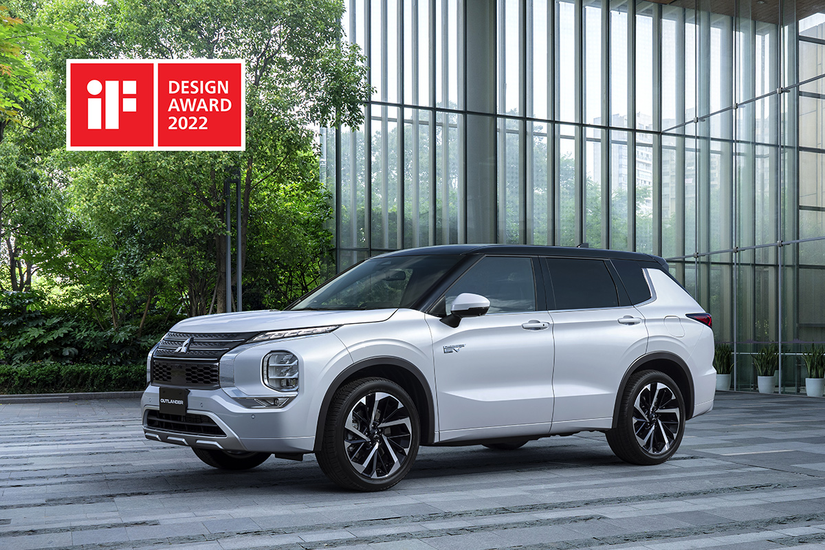 Новый Outlander PHEV получил награду iF DESIGN AWARD 2022